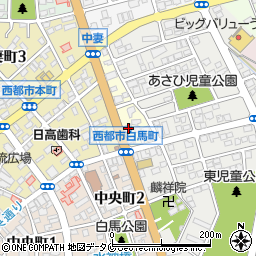 宮崎県西都市水流崎町20周辺の地図