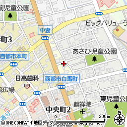 宮崎県西都市水流崎町16周辺の地図