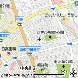 宮崎県西都市旭1丁目90周辺の地図