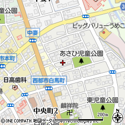 宮崎県西都市旭1丁目83周辺の地図