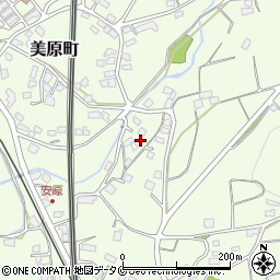 鹿児島県出水市美原町1167周辺の地図