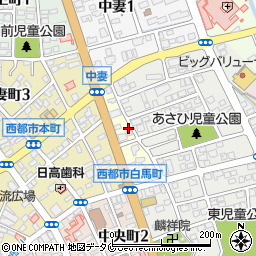 宮崎県西都市水流崎町13-1周辺の地図