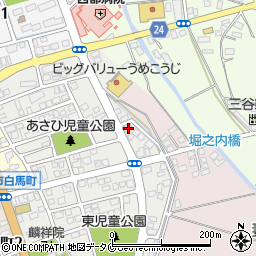 宮崎県西都市旭1丁目126周辺の地図