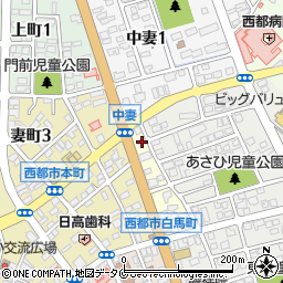 宮崎県西都市水流崎町5周辺の地図