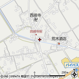 鹿児島県出水市今釜町718周辺の地図