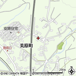 鹿児島県出水市美原町1351周辺の地図