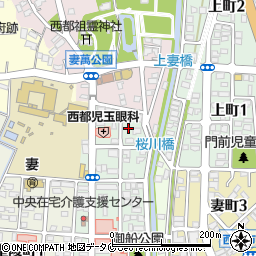 宮崎県西都市御舟町1丁目18周辺の地図