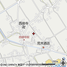 鹿児島県出水市今釜町697周辺の地図