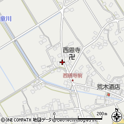 鹿児島県出水市今釜町591周辺の地図