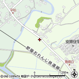 鹿児島県出水市美原町208周辺の地図