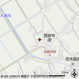 鹿児島県出水市今釜町586周辺の地図