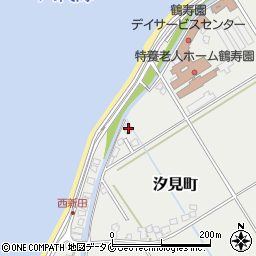 鹿児島県出水市汐見町247周辺の地図
