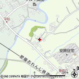 鹿児島県出水市美原町1810周辺の地図