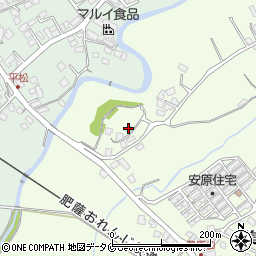 鹿児島県出水市美原町1818周辺の地図