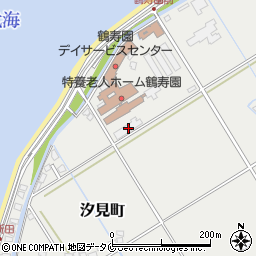 鹿児島県出水市汐見町94周辺の地図