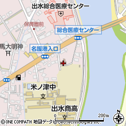 米ノ津公会堂周辺の地図