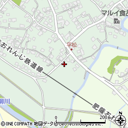 鹿児島県出水市下鯖町156周辺の地図