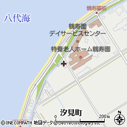 鹿児島県出水市汐見町240周辺の地図