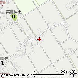 鹿児島県出水市今釜町158周辺の地図