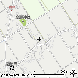 鹿児島県出水市今釜町317周辺の地図