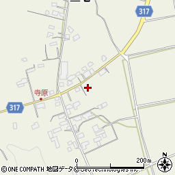 宮崎県西都市三宅周辺の地図