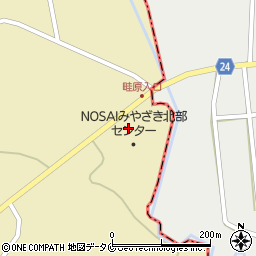 ＮＯＳＡＩみやざき　北部診療所・西都周辺の地図