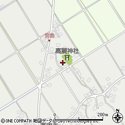 鹿児島県出水市今釜町347周辺の地図