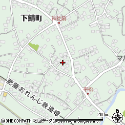 鹿児島県出水市下鯖町243周辺の地図