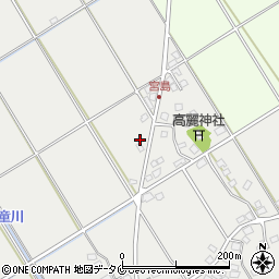 鹿児島県出水市今釜町372周辺の地図