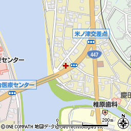 鹿児島県出水市米ノ津町9-5周辺の地図