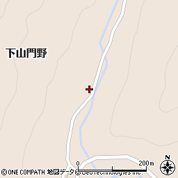 鹿児島県出水郡長島町下山門野2338周辺の地図