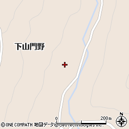 鹿児島県出水郡長島町下山門野2332周辺の地図