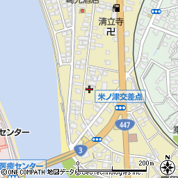 鹿児島県出水市米ノ津町11-11周辺の地図