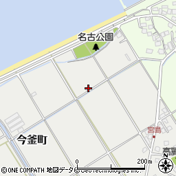 鹿児島県出水市今釜町411周辺の地図