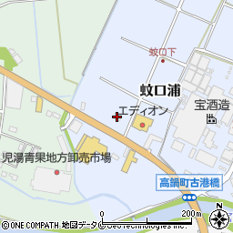 ローソン高鍋蚊口浦店周辺の地図