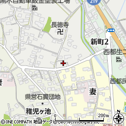 宮崎県西都市童子丸465周辺の地図