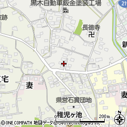 宮崎県西都市童子丸506周辺の地図