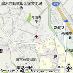 宮崎県西都市童子丸463周辺の地図