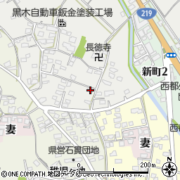 宮崎県西都市童子丸480周辺の地図
