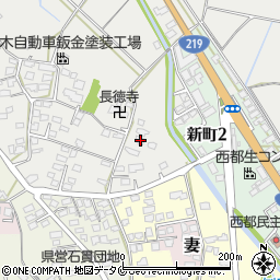 宮崎県西都市童子丸461周辺の地図