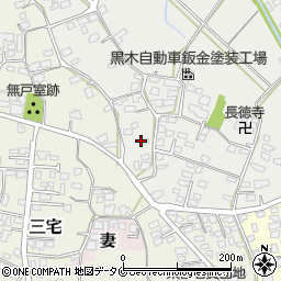 宮崎県西都市童子丸516周辺の地図