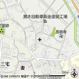 宮崎県西都市童子丸517周辺の地図