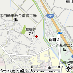 宮崎県西都市童子丸459周辺の地図