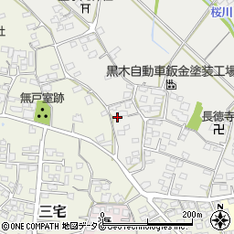 宮崎県西都市童子丸535周辺の地図
