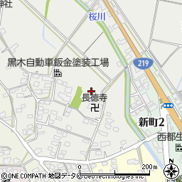 宮崎県西都市童子丸488周辺の地図