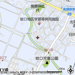 宮崎県児湯郡高鍋町蚊口浦36-5周辺の地図