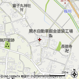宮崎県西都市童子丸539周辺の地図