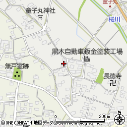 宮崎県西都市童子丸561周辺の地図