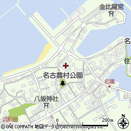鹿児島県出水市住吉町15周辺の地図