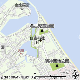 鹿児島県出水市住吉町5周辺の地図